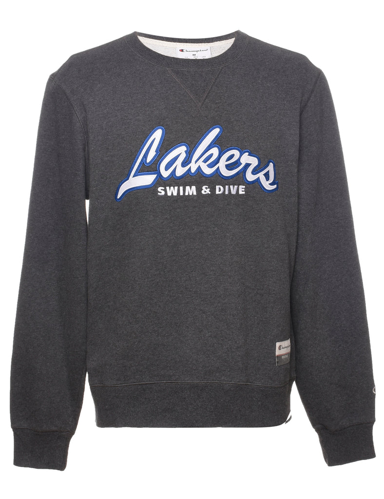 Champion Lakers Swim & Dive Embroidered Sweatshirt - M