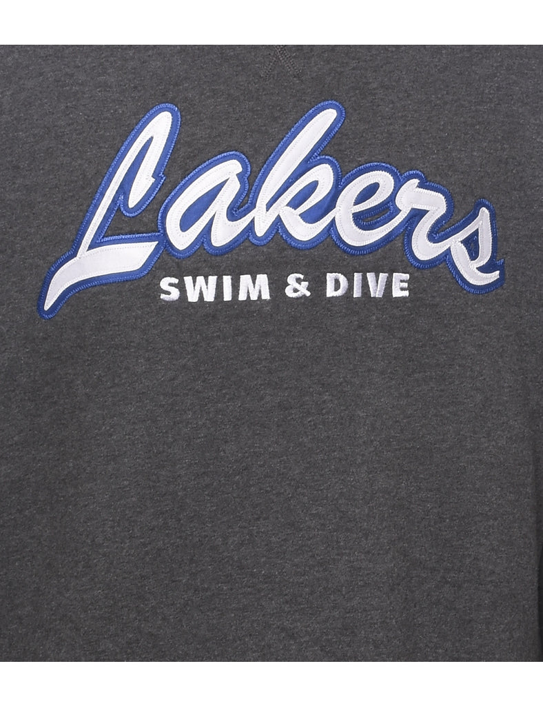 Champion Lakers Swim & Dive Embroidered Sweatshirt - M