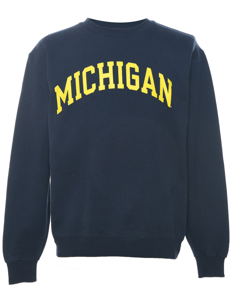 Champion Michigan Printed Sweatshirt - M