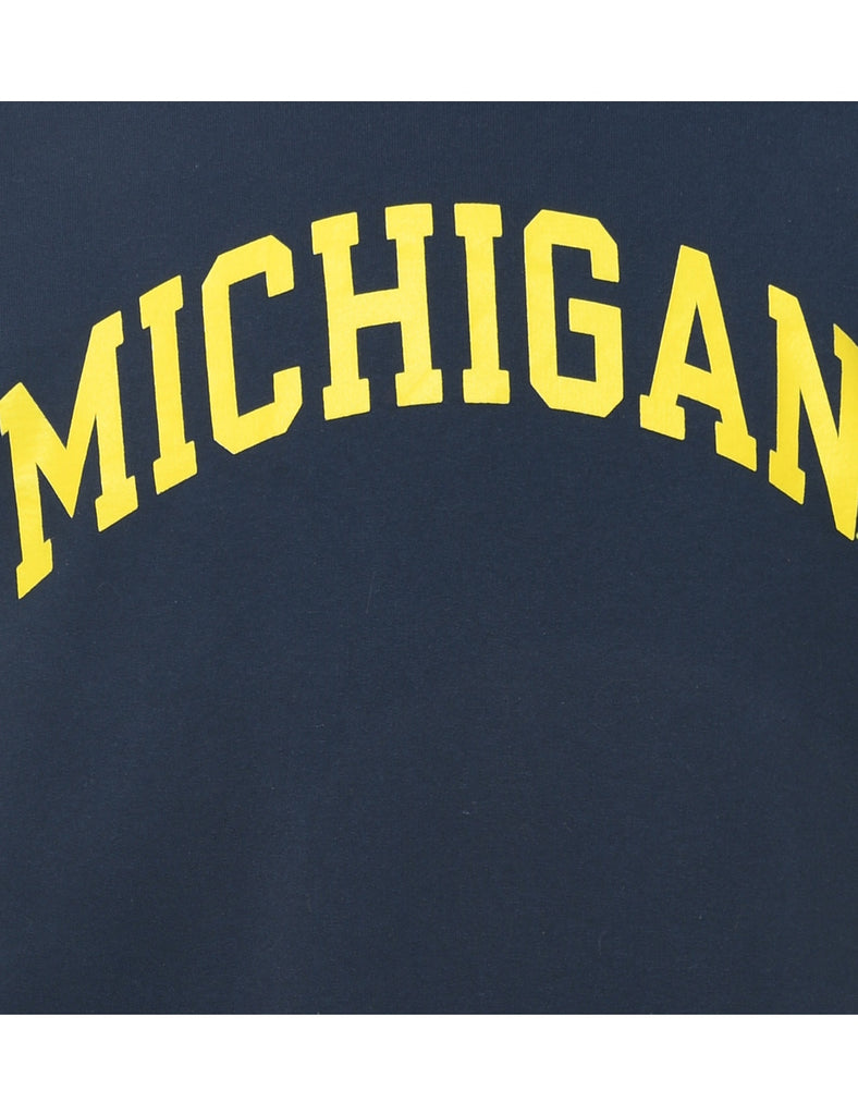 Champion Michigan Printed Sweatshirt - M
