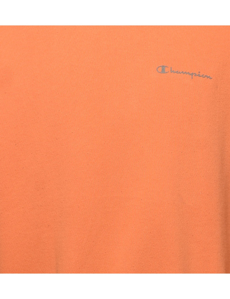 Champion Plain Orange Sweatshirt - XL