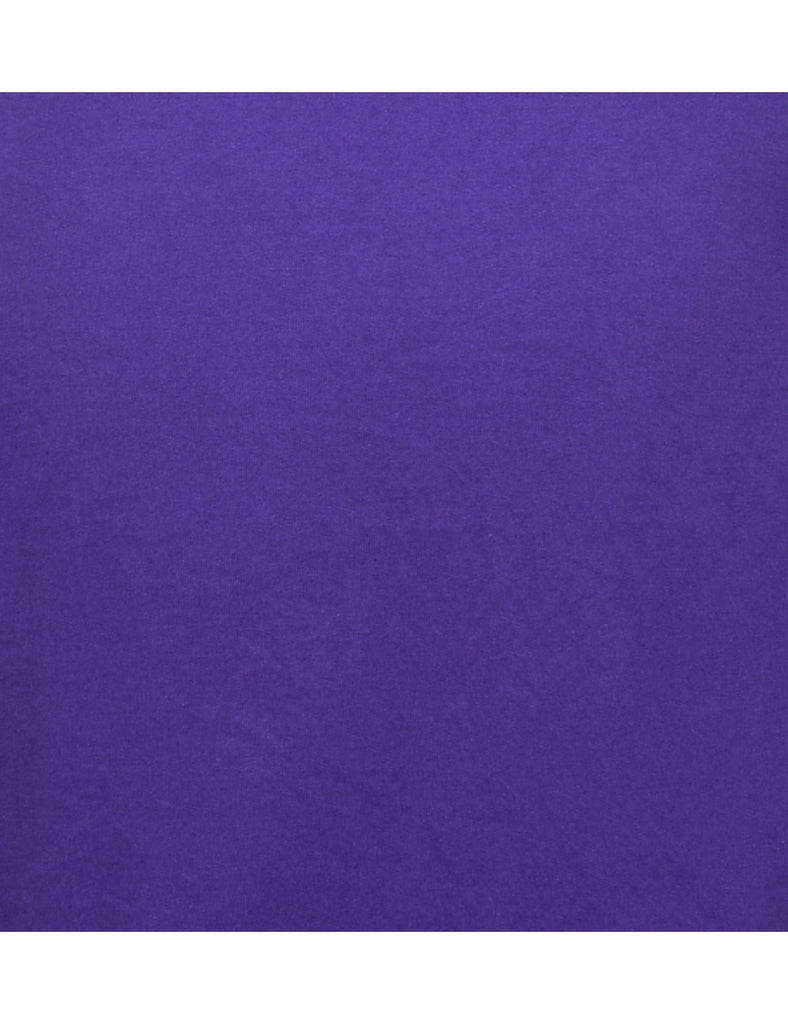 Champion Plain Purple Sweatshirt - M
