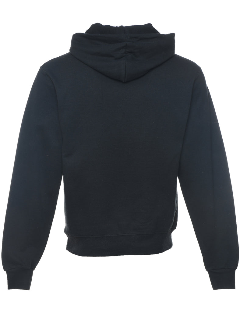 Champion Printed Black & White Hoodie - S