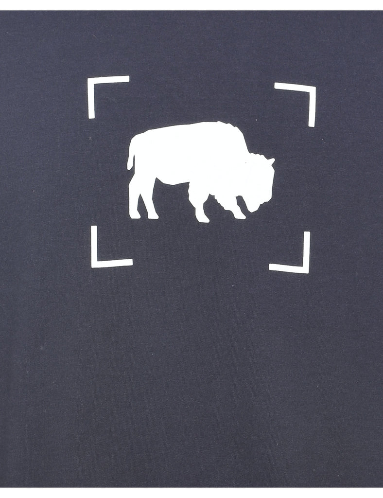 Champion Printed Sweatshirt - L