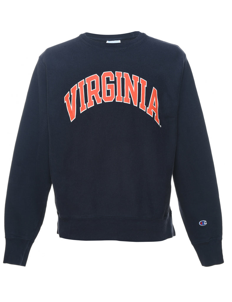 Champion Reverse Weave Virginia Printed Sweatshirt - M