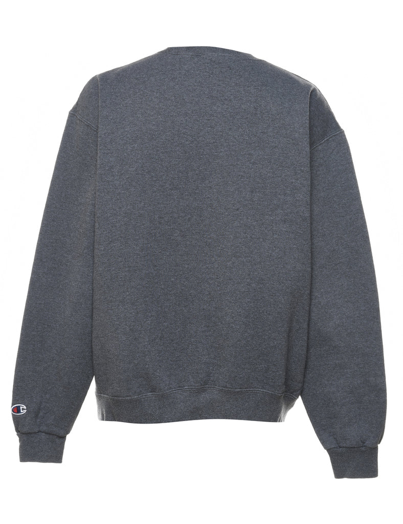 Champion RJR Grey & Yellow Design Sweatshirt - L