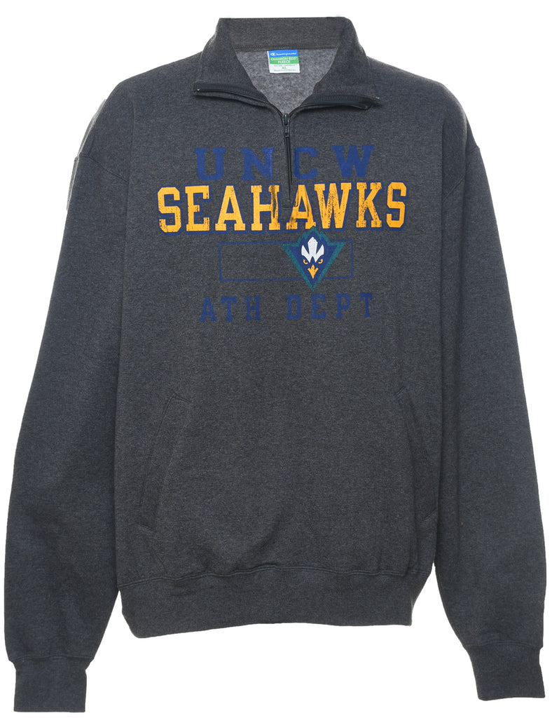 Champion UNCW Seahawks Printed Sweatshirt - XL
