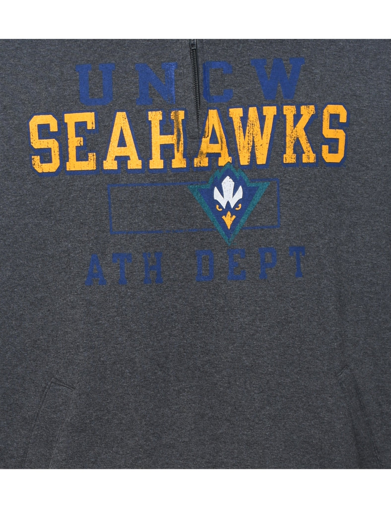 Champion UNCW Seahawks Printed Sweatshirt - XL