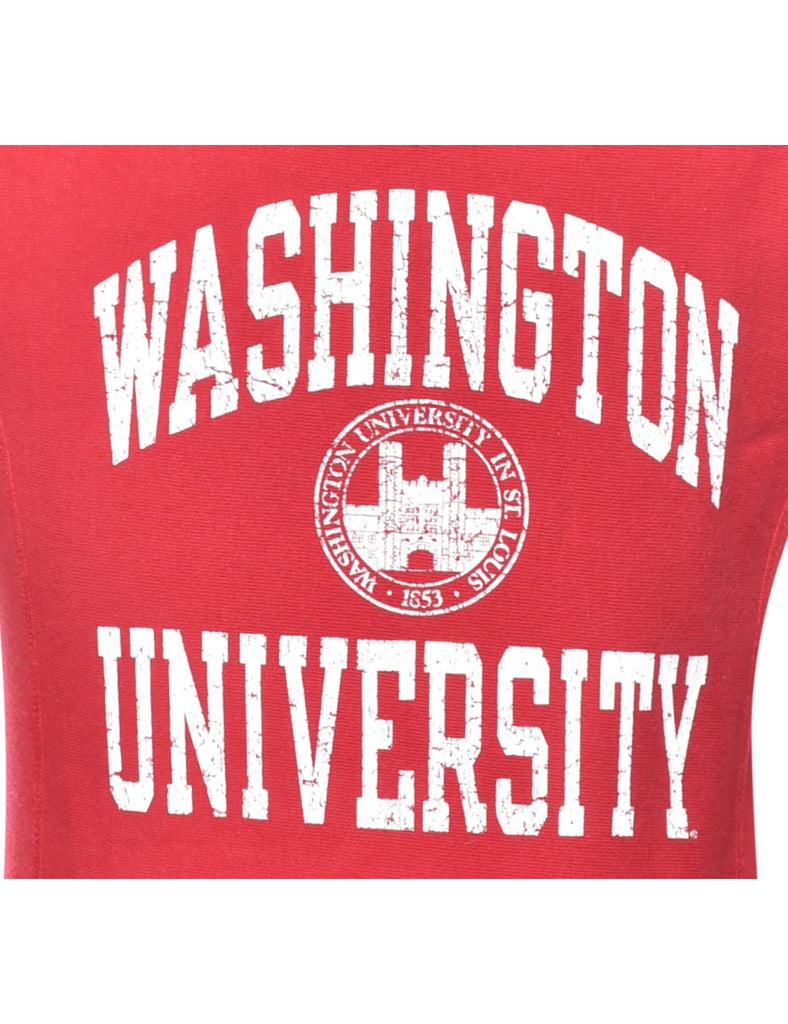 Champion Washington University Printed Sweatshirt - M
