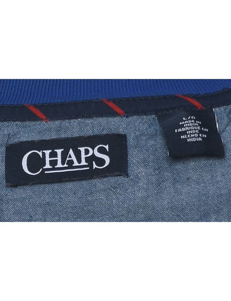 Chaps Colour Block Plain Sweatshirt - L