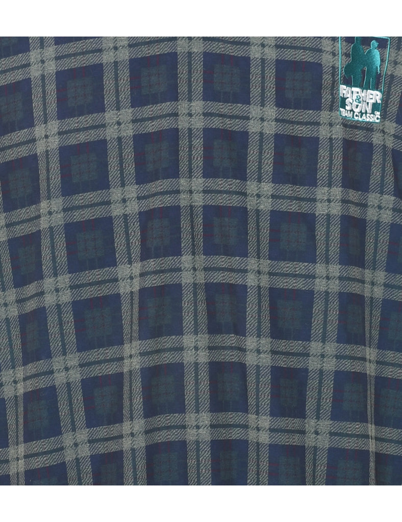 Checked Nylon Jersey - XL
