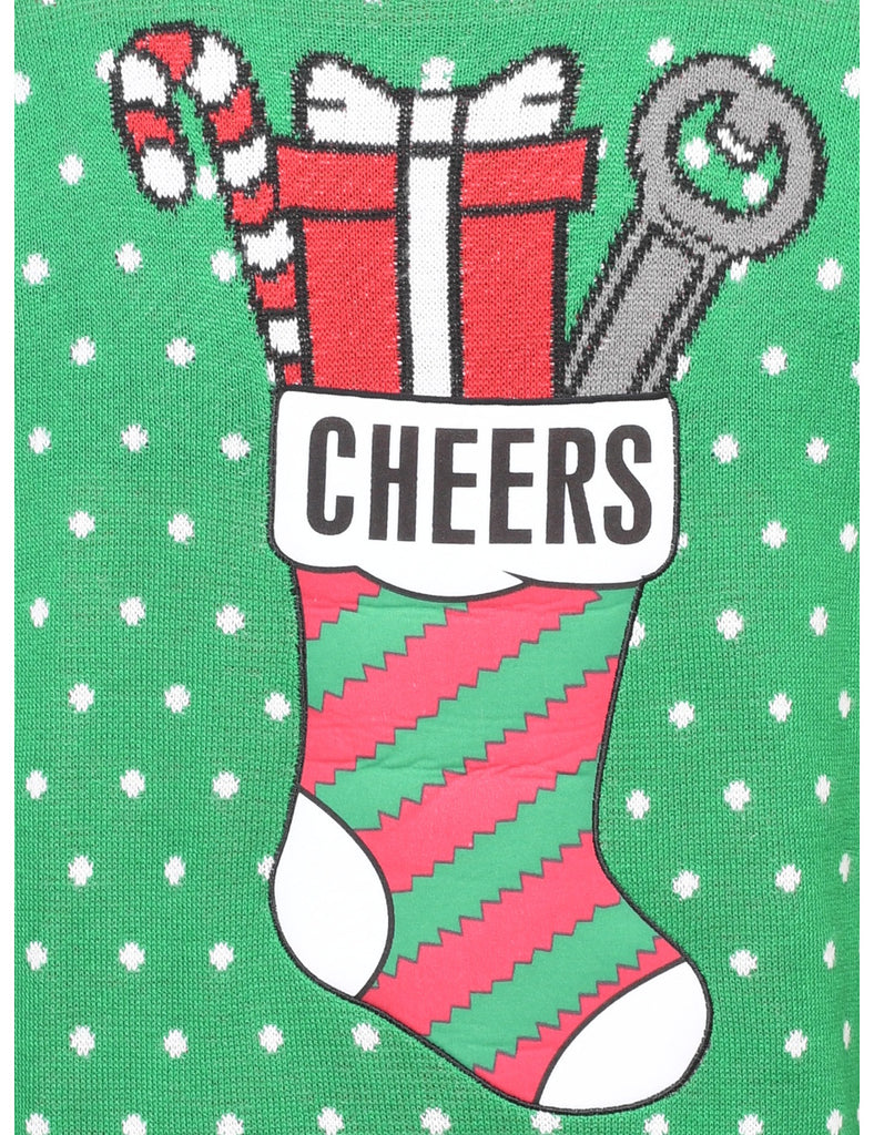 Cheers Christmas Jumper - S