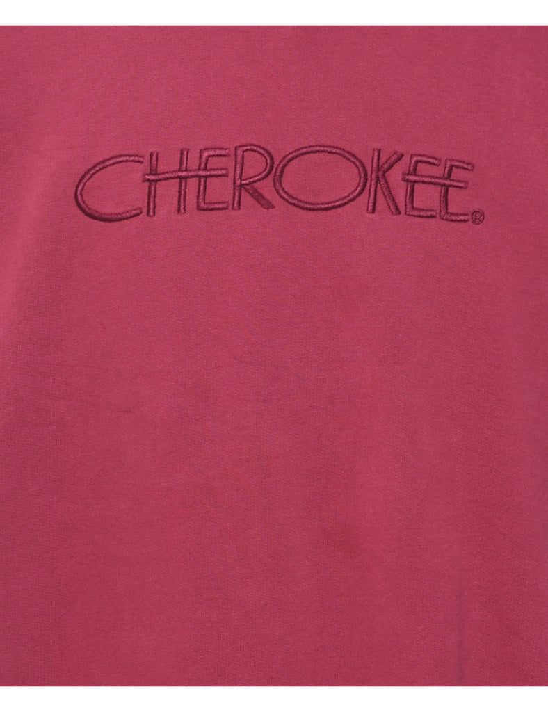 Cherokee Design Maroon Sweatshirt - L