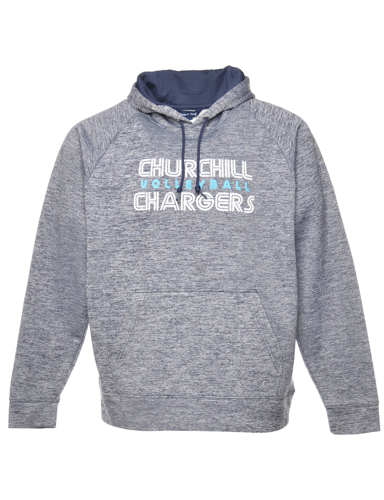 Churchill Printed Hoodie - L