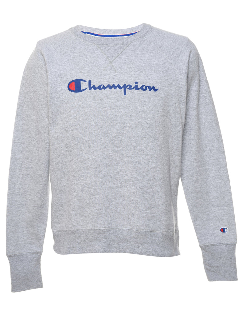 Classic Grey Champion Sweatshirt - M