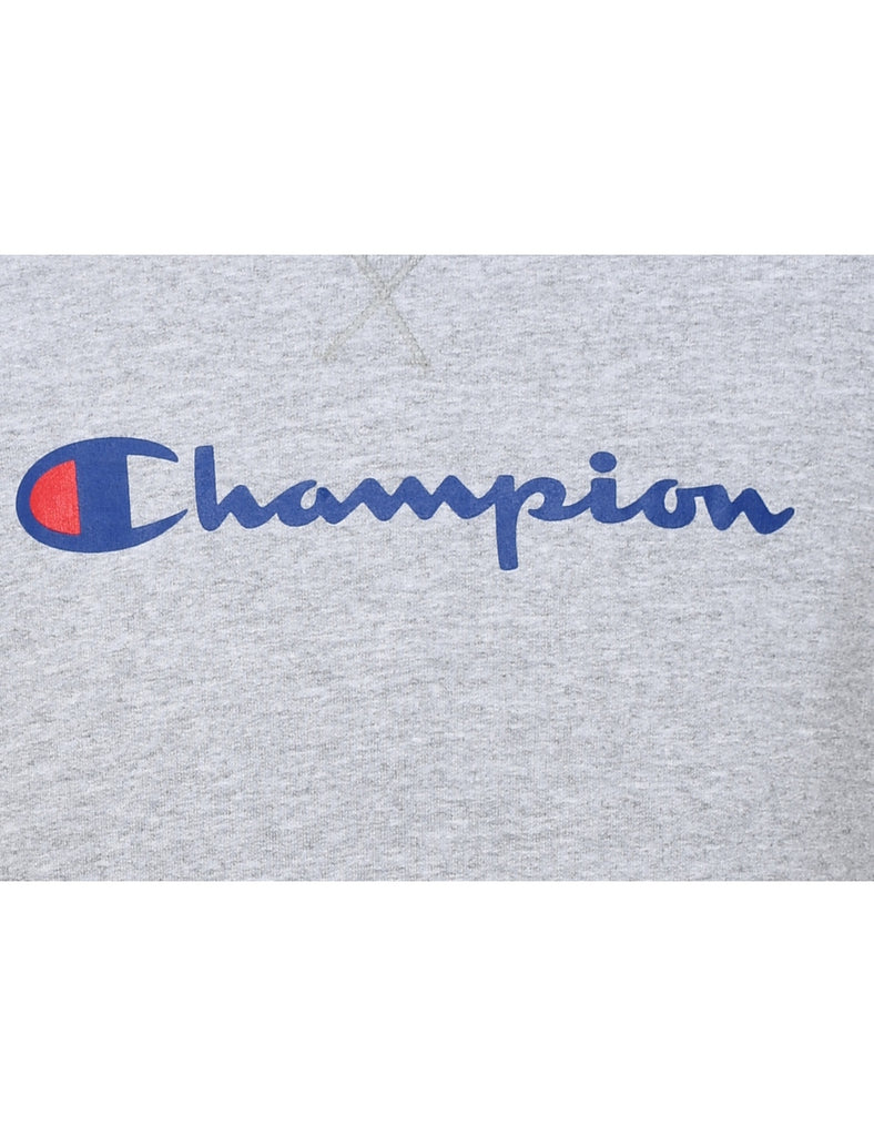 Classic Grey Champion Sweatshirt - M