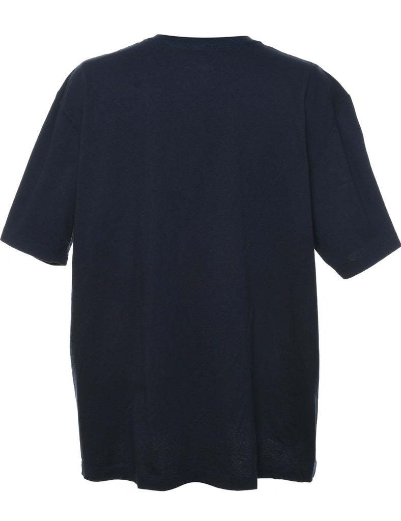 Classic Navy Carhartt Plain T-shirt - XL