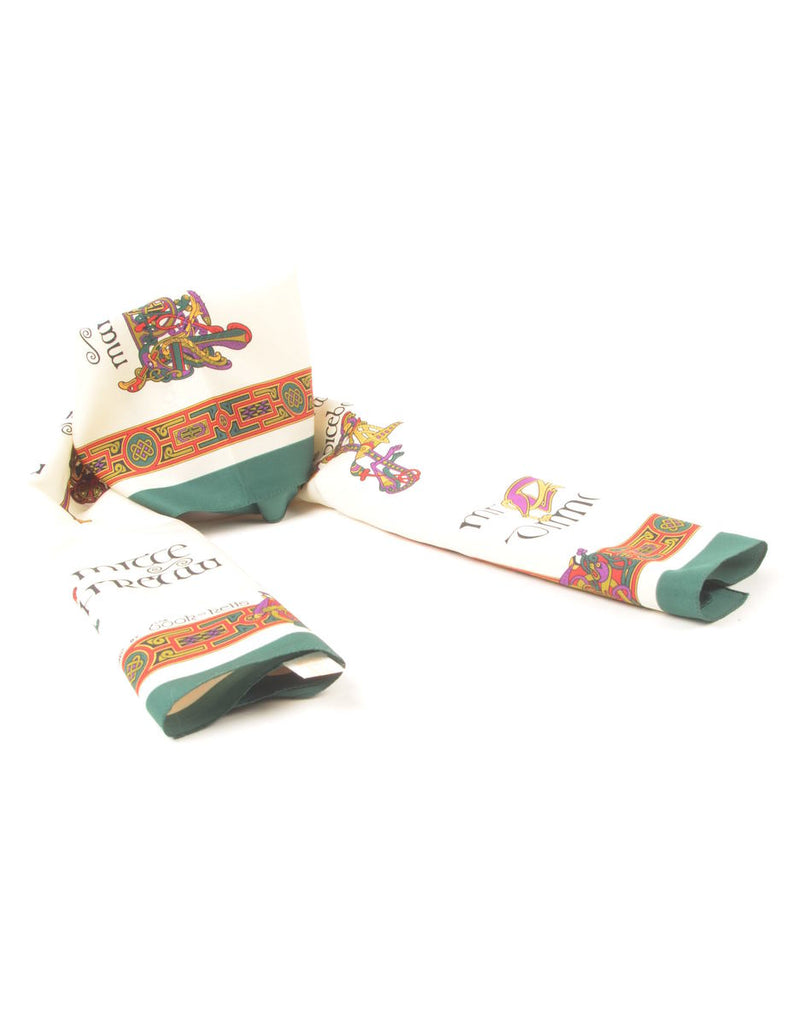 Classic Patterned Head Scarf - L