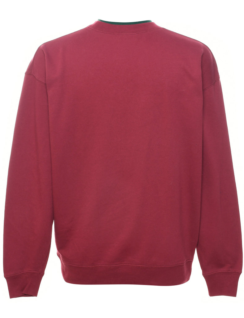 Classic Vintage Embroidered Sweatshirt - L