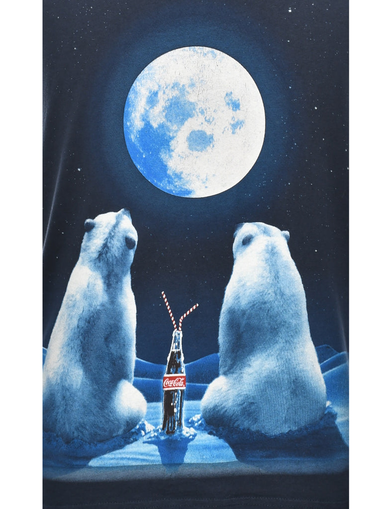 Coca-Cola Print Animal T-shirt - S