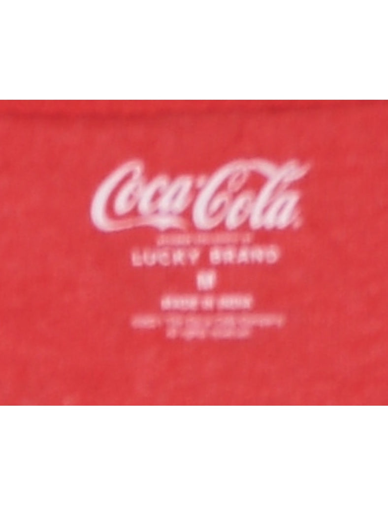 Coco-Cola Printed Sweatshirt - M