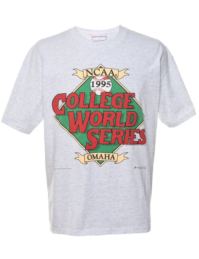 College World Series Printed T-shirt - XL