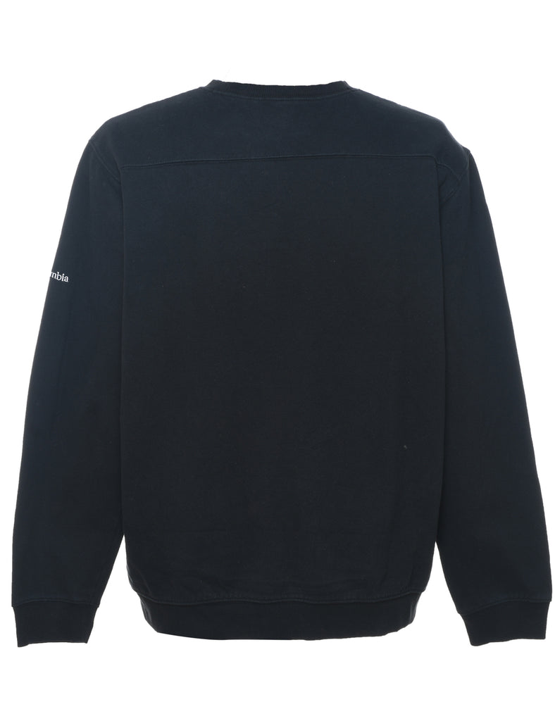 Columbia Black Printed Sweatshirt - L