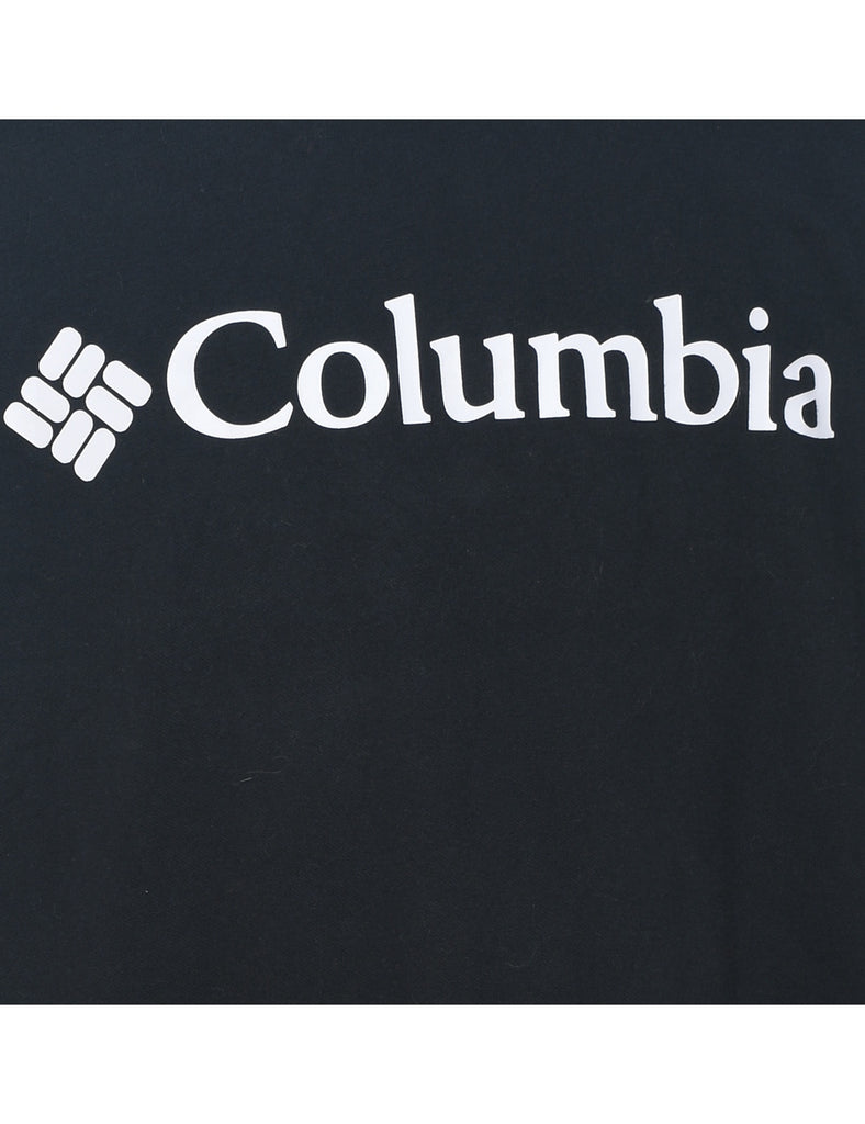 Columbia Black Printed Sweatshirt - L