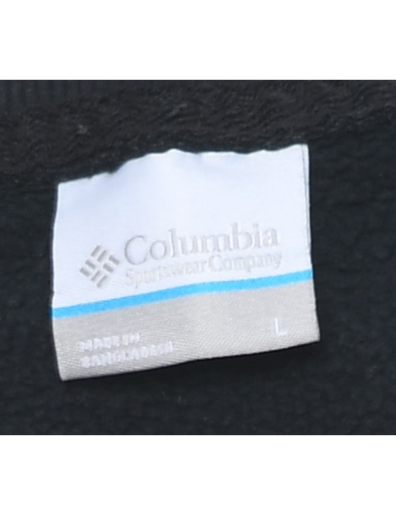 Columbia Black Printed Sweatshirt - L