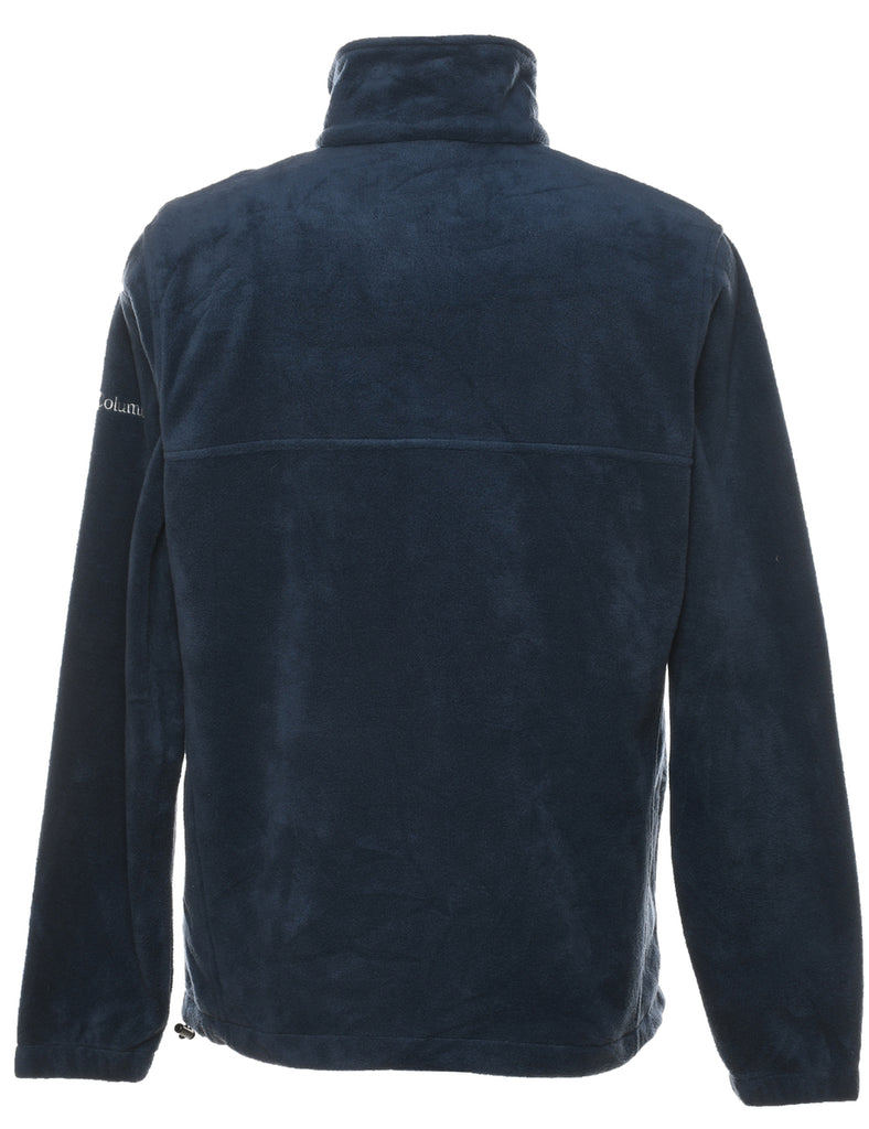 Columbia Navy  Embroidered Fleece - M