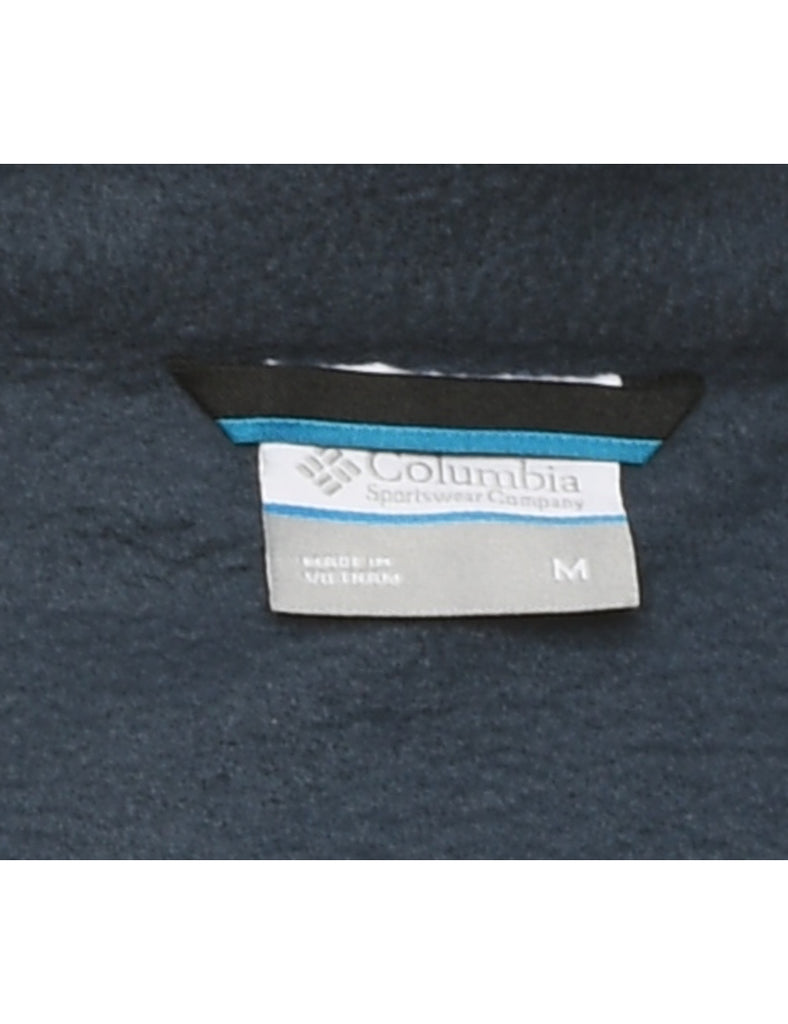 Columbia Navy  Embroidered Fleece - M