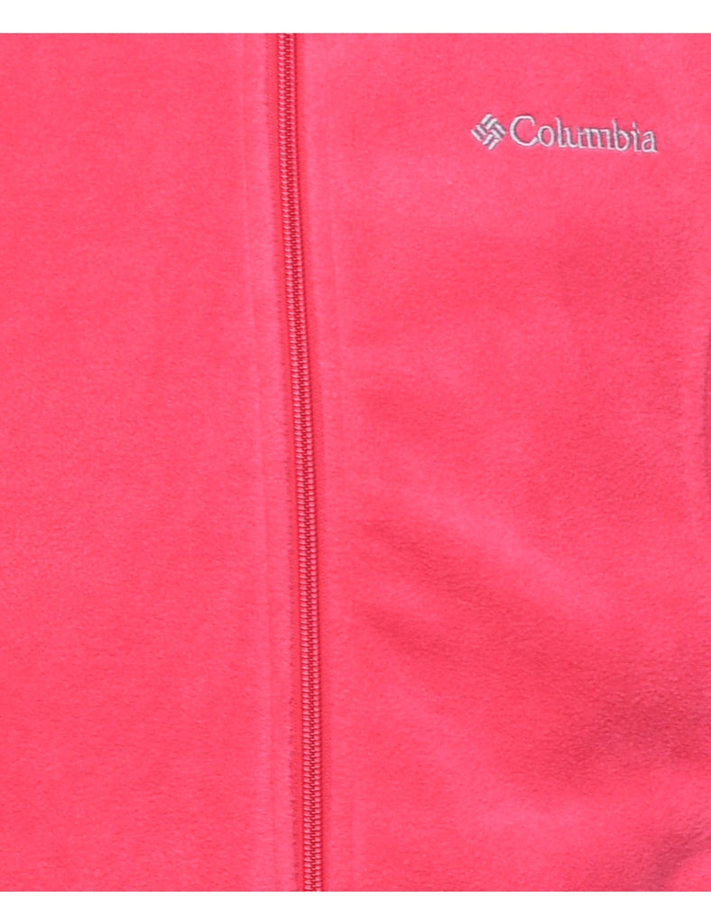 Columbia Pink Classic Fleece - L