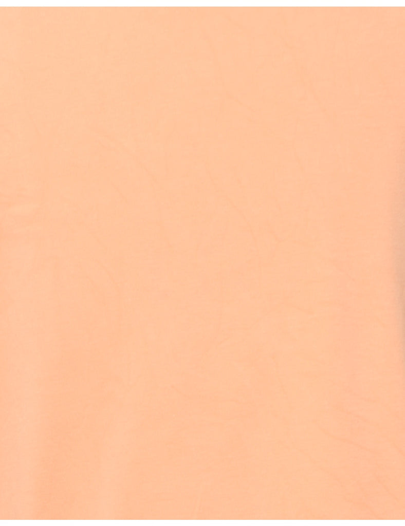 Coral Plain Sweatshirt - L