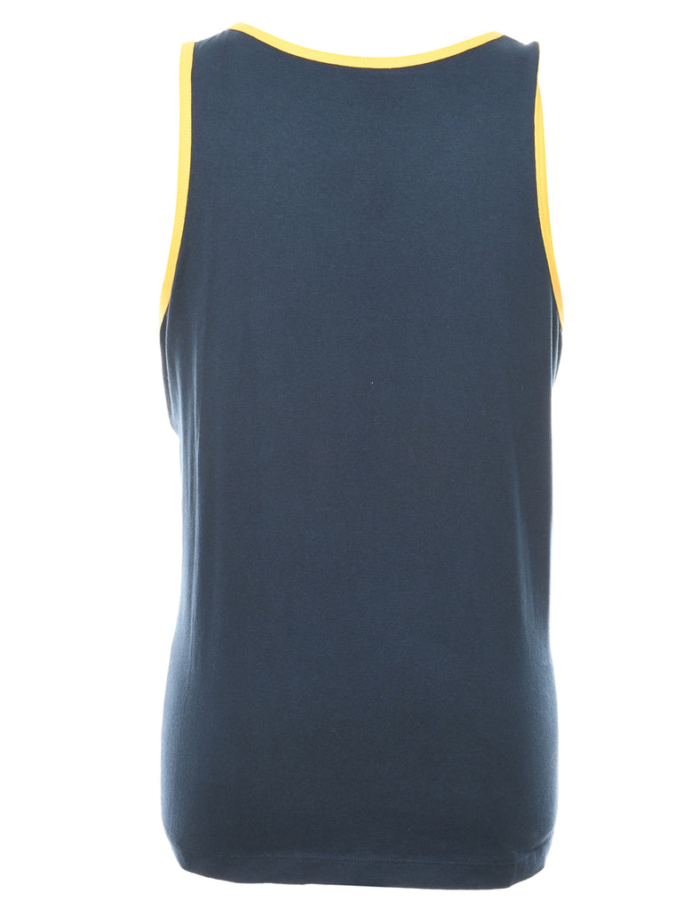 Corona Extra Print Yellow & Navy Vest - L