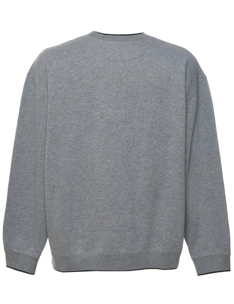 Croft & Barrow USA Grey Sweatshirt - M