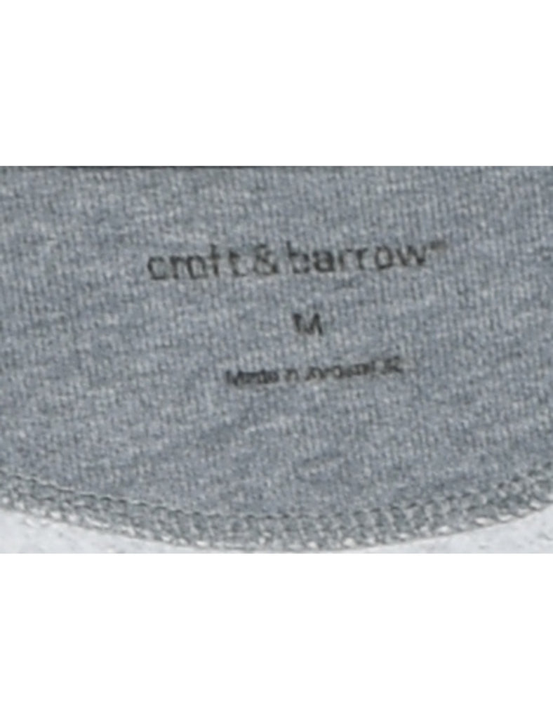 Croft & Barrow USA Grey Sweatshirt - M