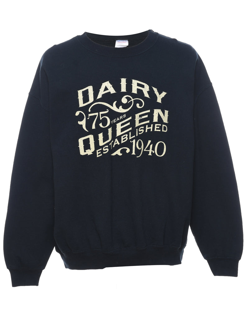 Dairy Queen Printed Sweatshirt - XL