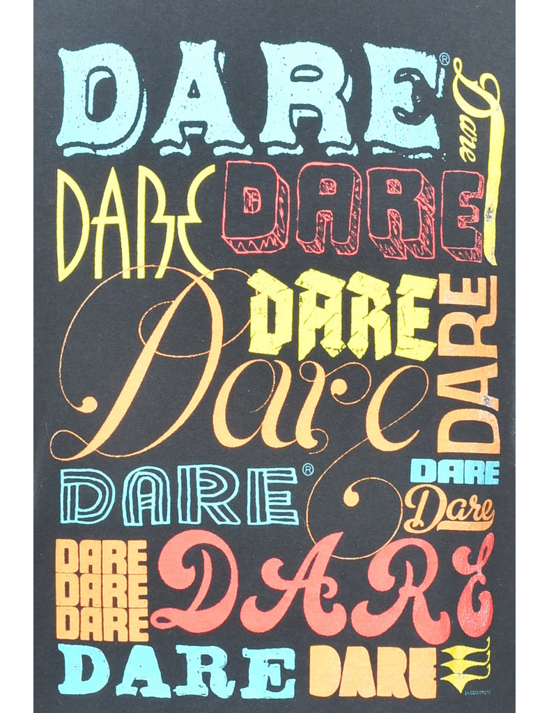 Dare Printed T-shirt - S