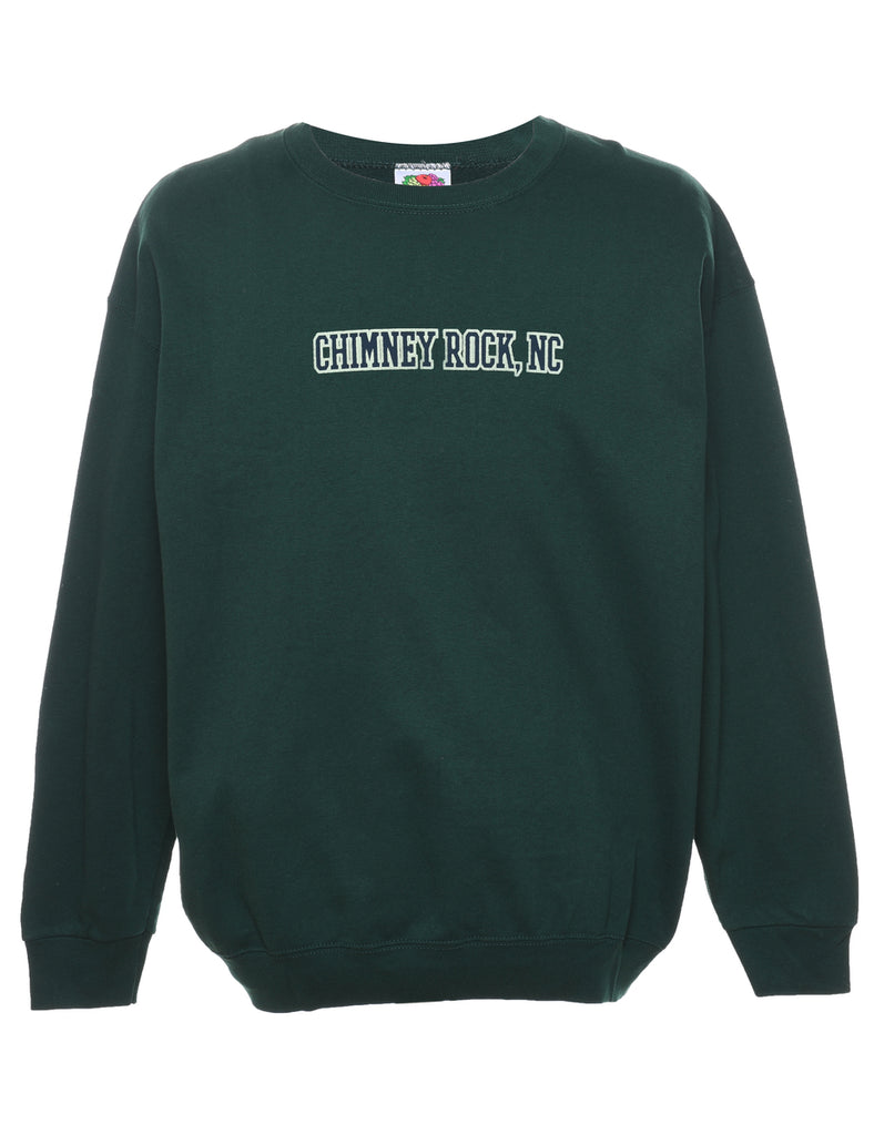 Dark Green Chimney Rock Sweatshirt - XL