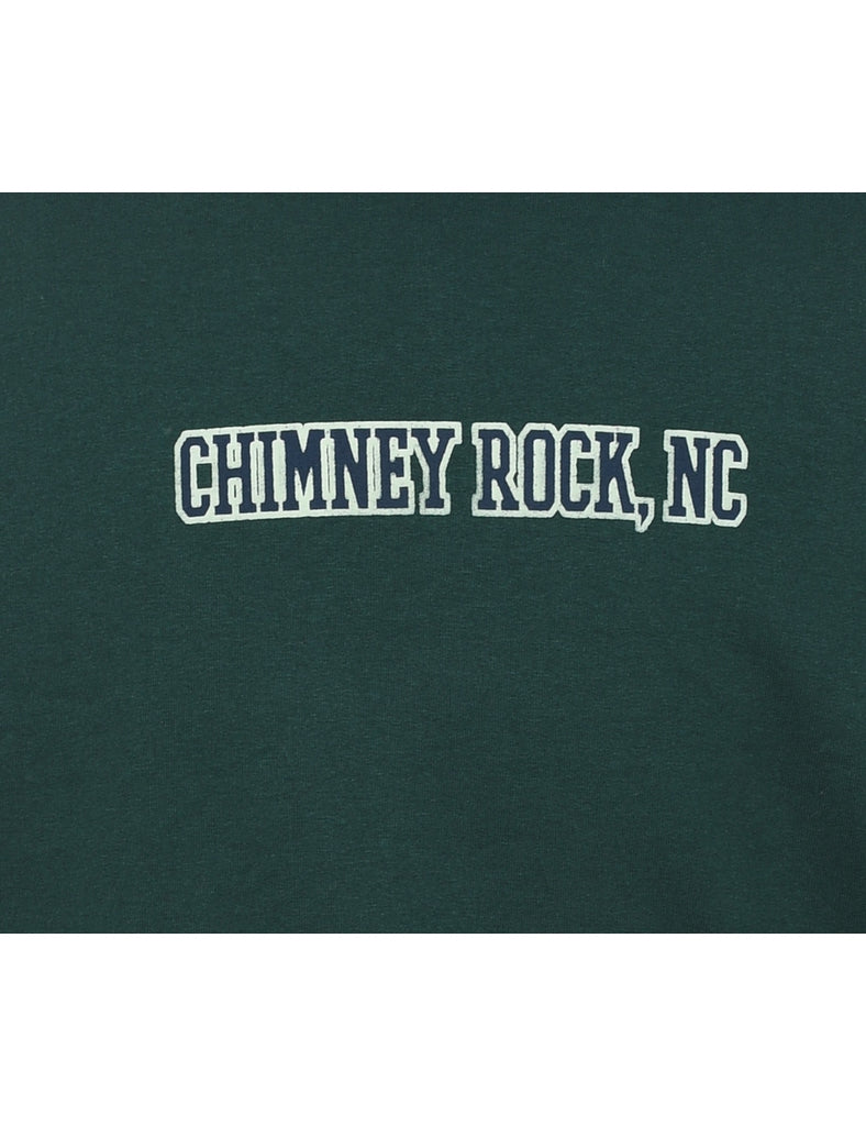 Dark Green Chimney Rock Sweatshirt - XL