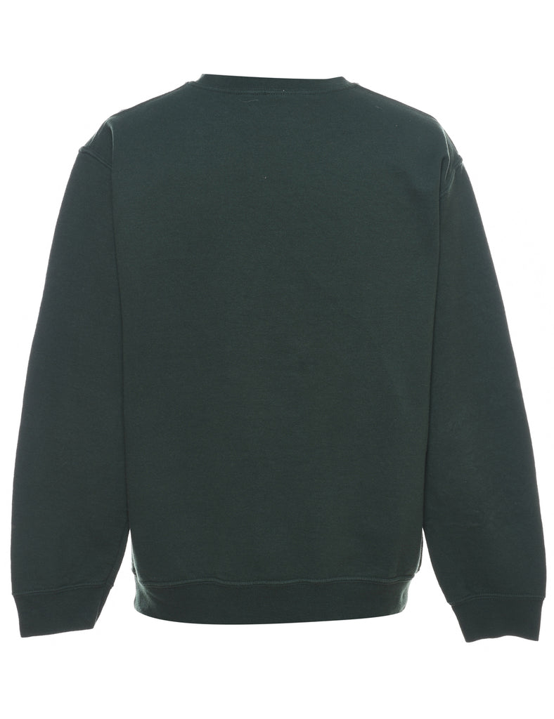 Dark Green Christmas Sweatshirt - S