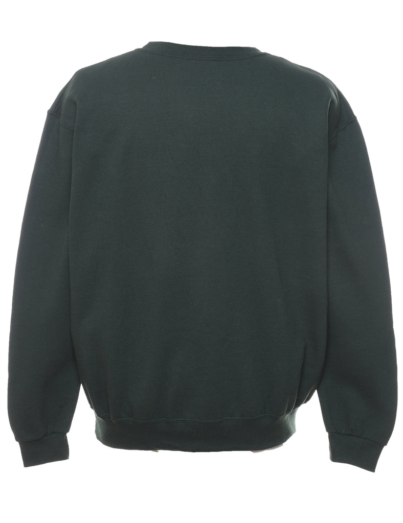 Dark Green Christmas Sweatshirt - XL
