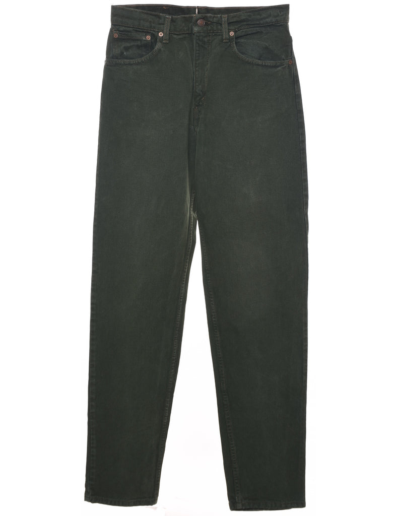 Dark Green Levis 550 Jeans - W33 L34