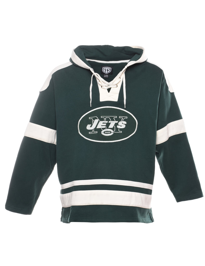 Dark Green NY Jets Hoodie - XL