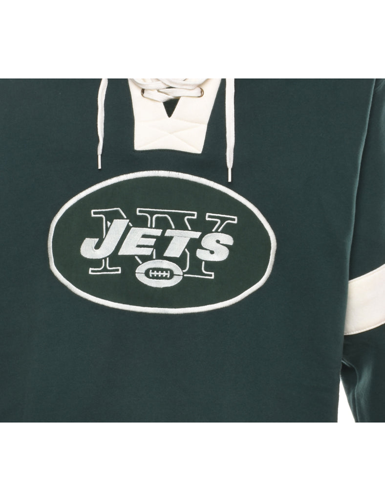 Dark Green NY Jets Hoodie - XL