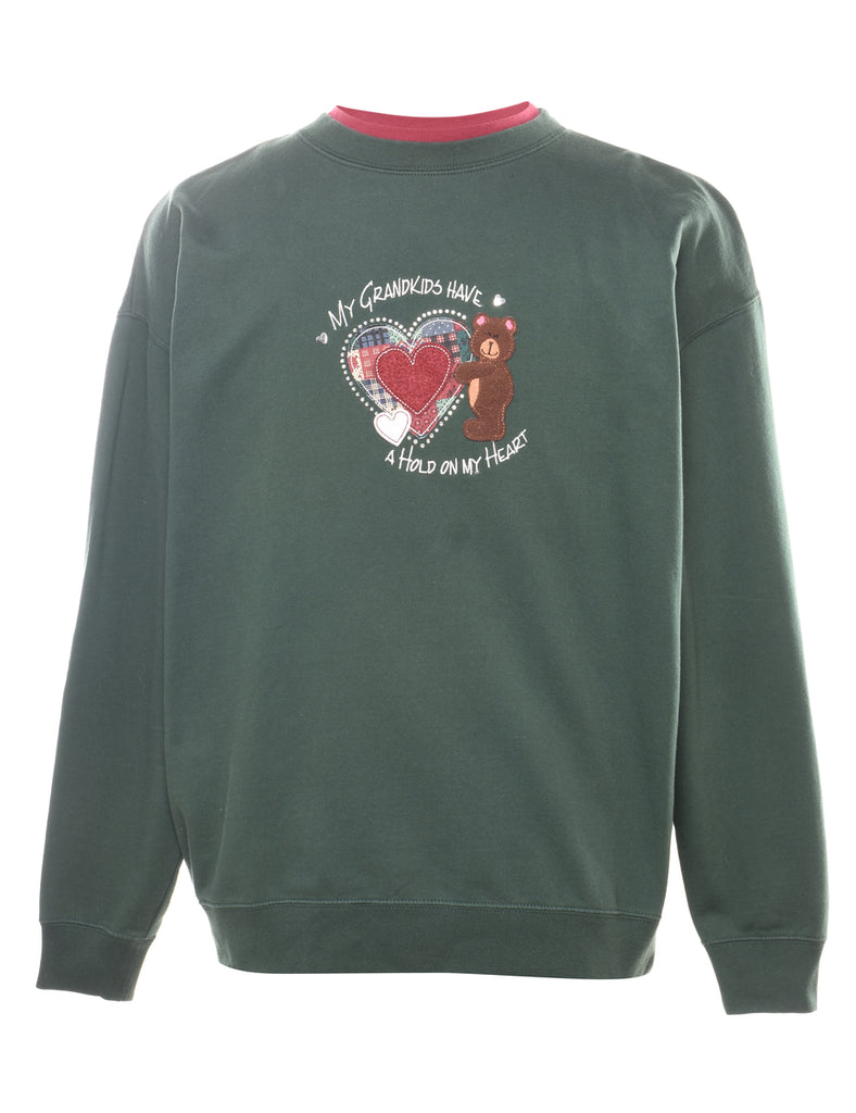 Dark Green Sweatshirt - XL
