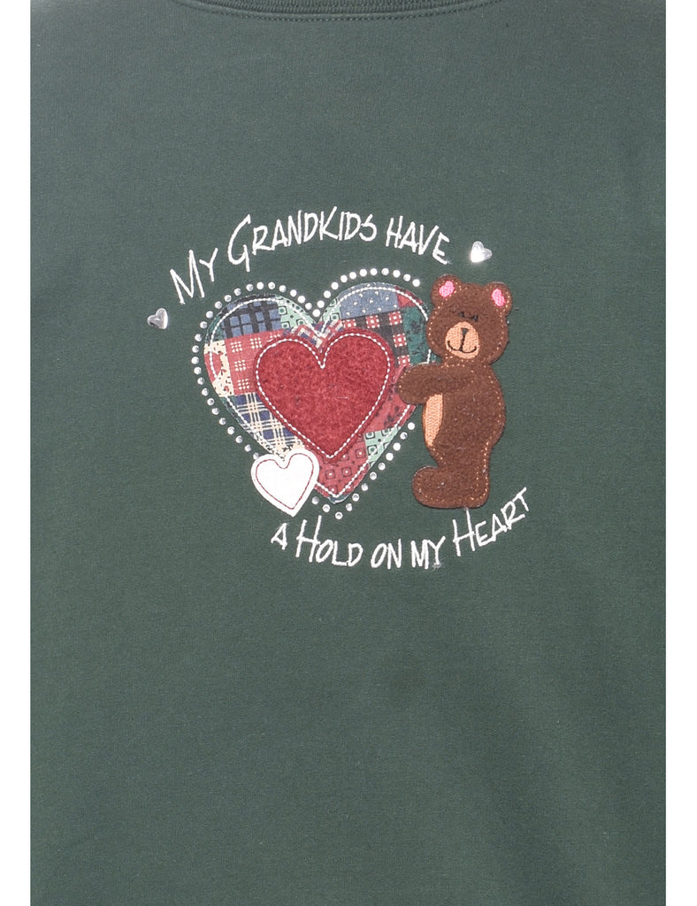 Dark Green Sweatshirt - XL