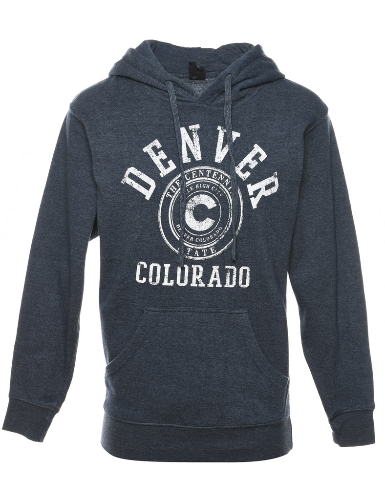 Dark Grey Denver Colorado Hoodie - M