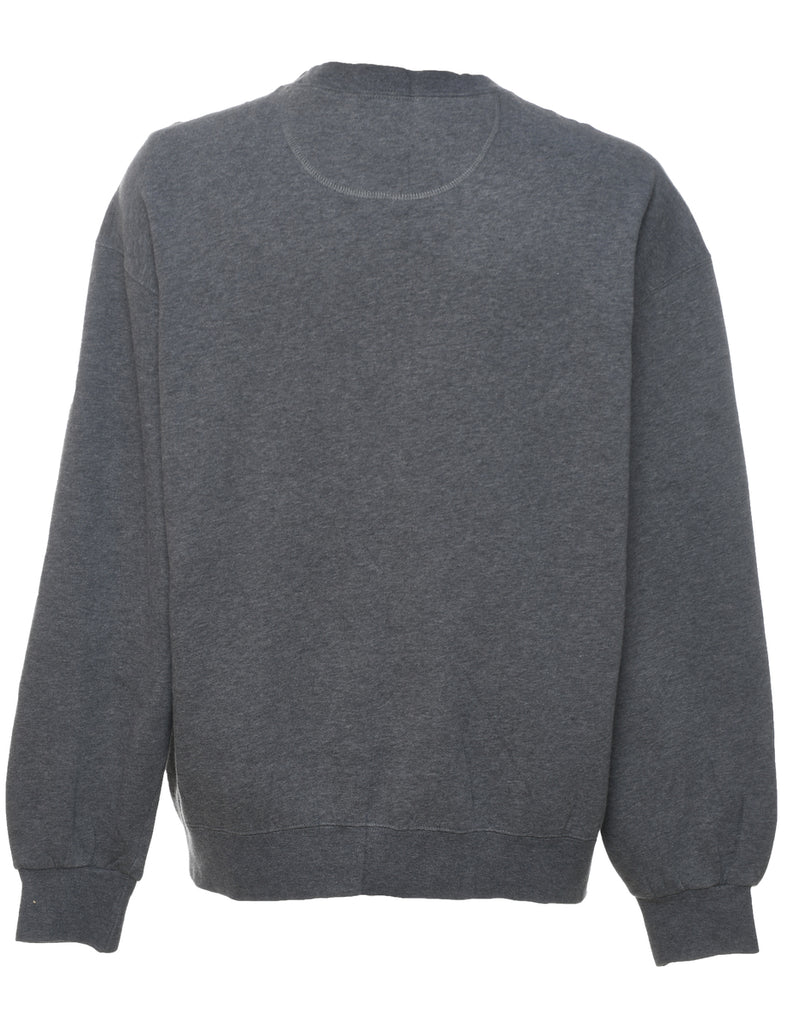 Dark Grey Plain Sweatshirt - XL