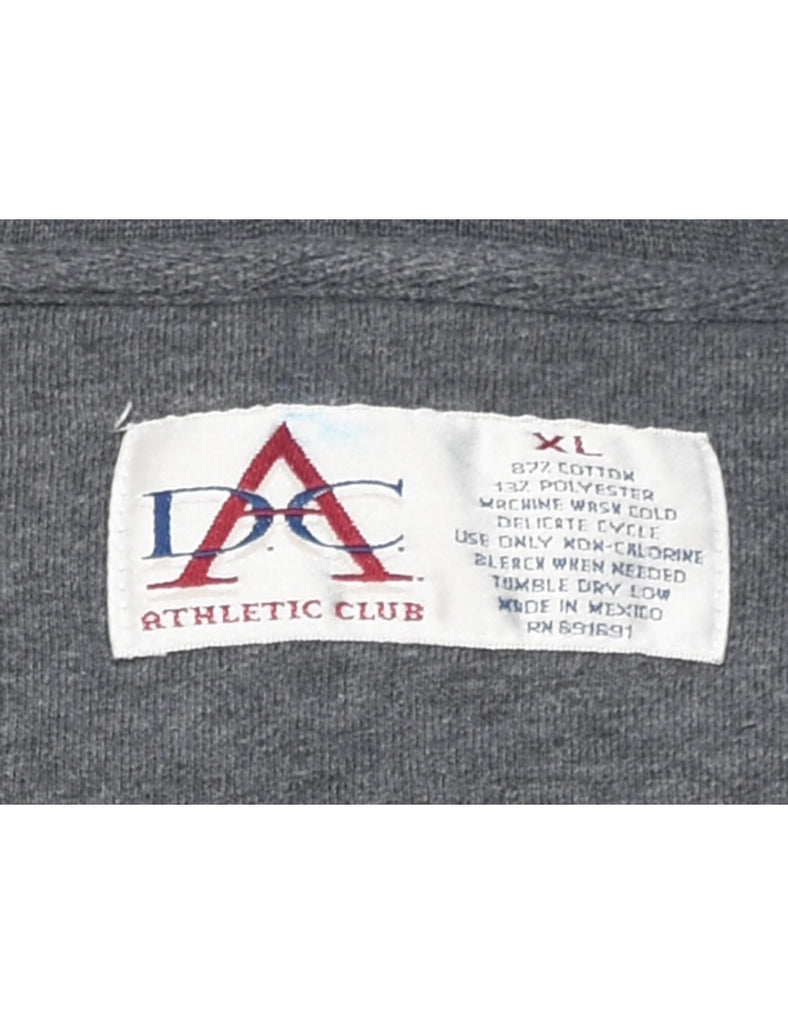 Dark Grey Plain Sweatshirt - XL
